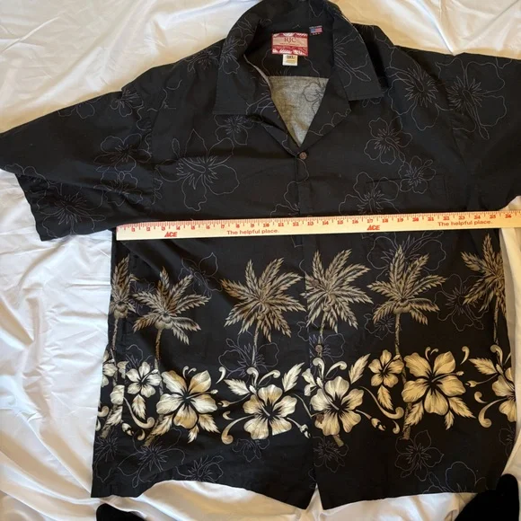 RJC Vintage Hawaiian Camp Button-up Shirt Men’s Size 3X Cotton - Picture 6 of 6